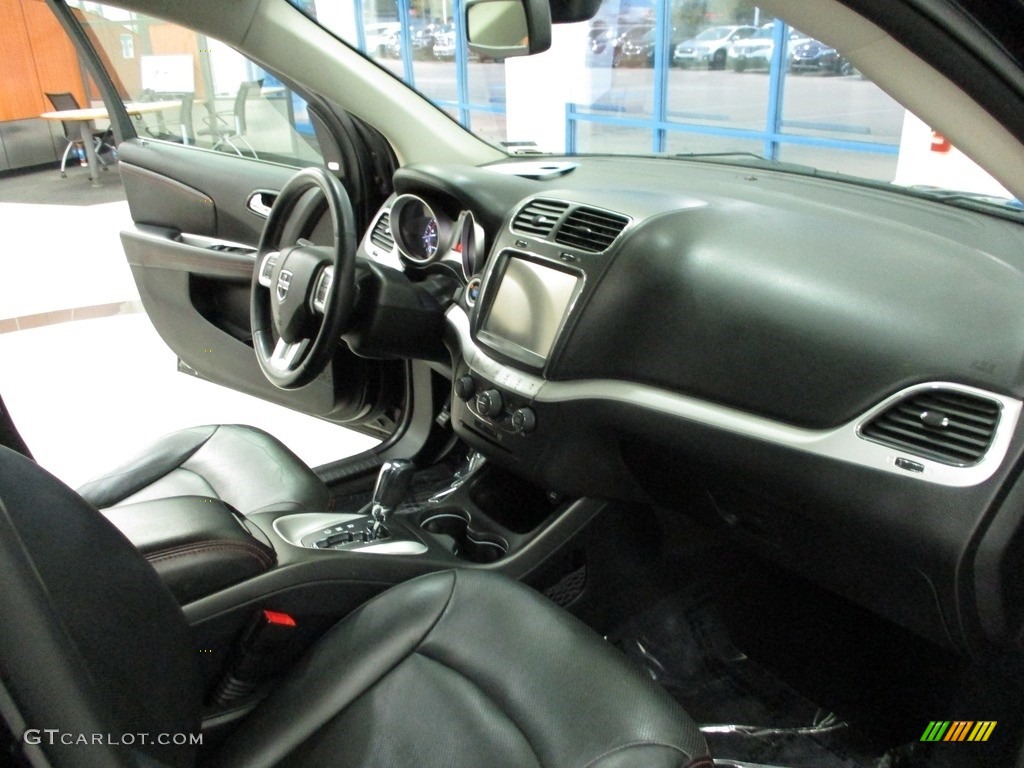 2018 Dodge Journey GT AWD Black Dashboard Photo #143163548