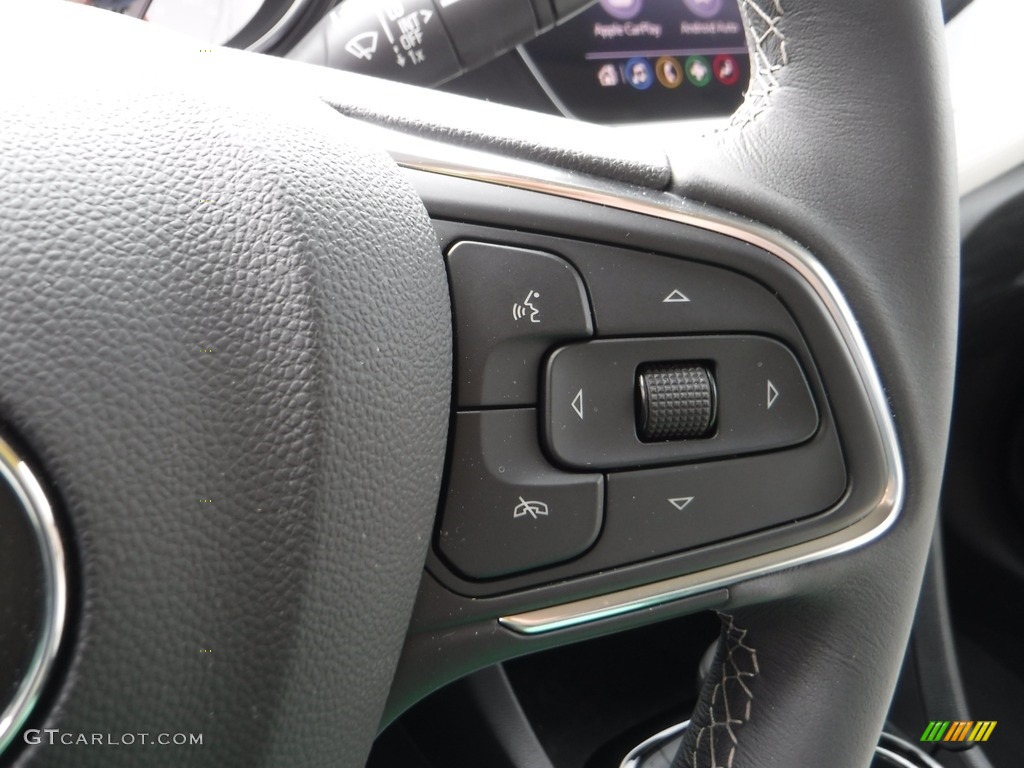 2022 Buick Encore GX Select AWD Whisper Beige Steering Wheel Photo #143163614