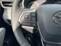 Graphite 2022 Toyota Highlander XLE AWD Steering Wheel