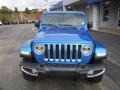 2021 Hydro Blue Pearl Jeep Gladiator Overland 4x4  photo #6