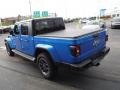 2021 Hydro Blue Pearl Jeep Gladiator Overland 4x4  photo #9