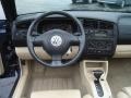 2002 Marlin Blue Pearl Volkswagen Cabrio GLX  photo #16