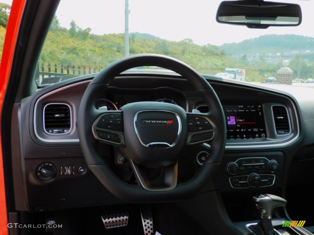 2021 Dodge Charger Scat Pack Widebody Black Dashboard Photo #143168010