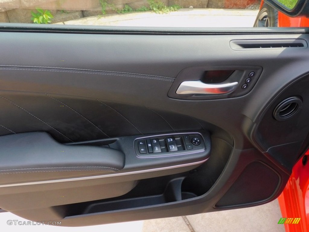 2021 Dodge Charger Scat Pack Widebody Black Door Panel Photo #143168019