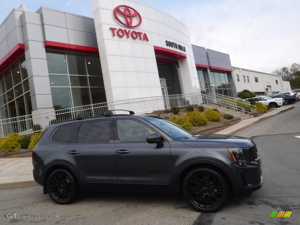 2021 Telluride EX AWD - Gravity Gray / Black photo #2
