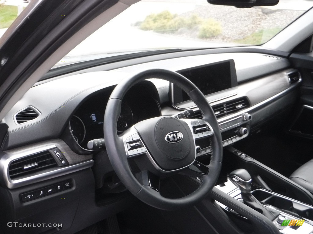 2021 Telluride EX AWD - Gravity Gray / Black photo #21