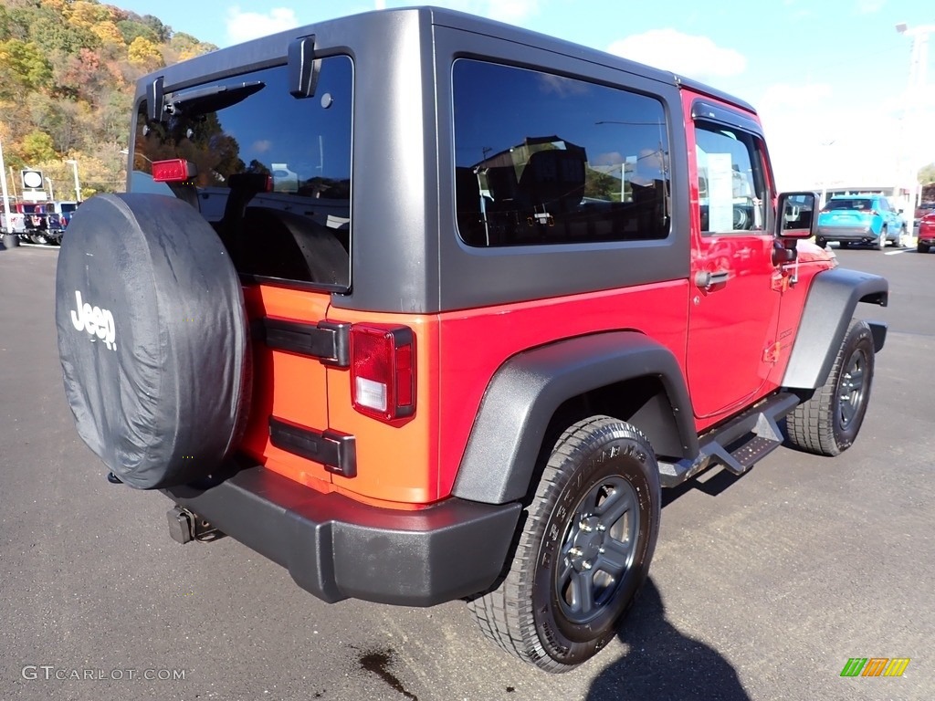 2017 Wrangler Sport 4x4 - Firecracker Red / Black photo #2