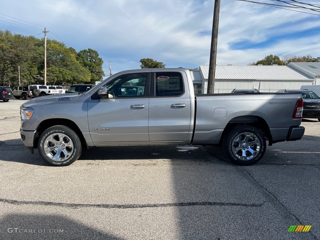 Billet Silver Metallic 2022 Ram 1500 Big Horn Quad Cab 4x4 Exterior Photo #143169571