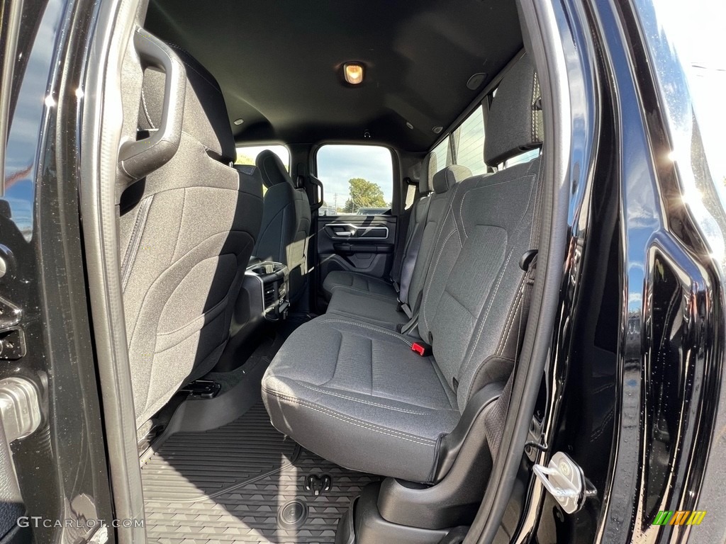 Black Interior 2022 Ram 1500 Big Horn Night Edition Quad Cab 4x4 Photo #143169733