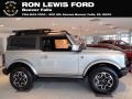Iconic Silver 2021 Ford Bronco Outer Banks 4x4 2-Door