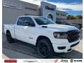 Bright White - 1500 Big Horn Night Edition Quad Cab 4x4 Photo No. 1