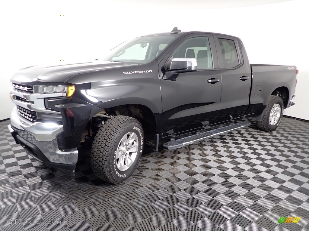 2019 Silverado 1500 LT Double Cab 4WD - Black / Jet Black photo #13