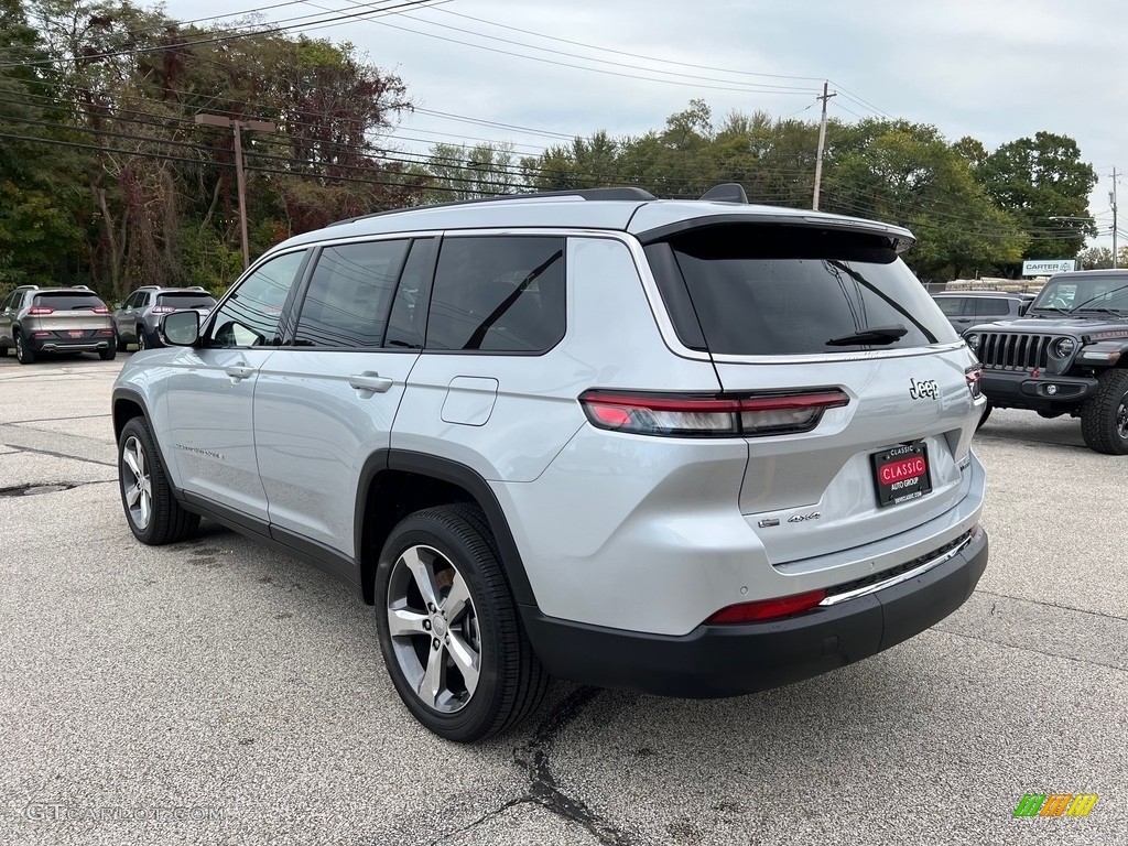 2021 Grand Cherokee L Limited 4x4 - Silver Zynith / Black photo #5