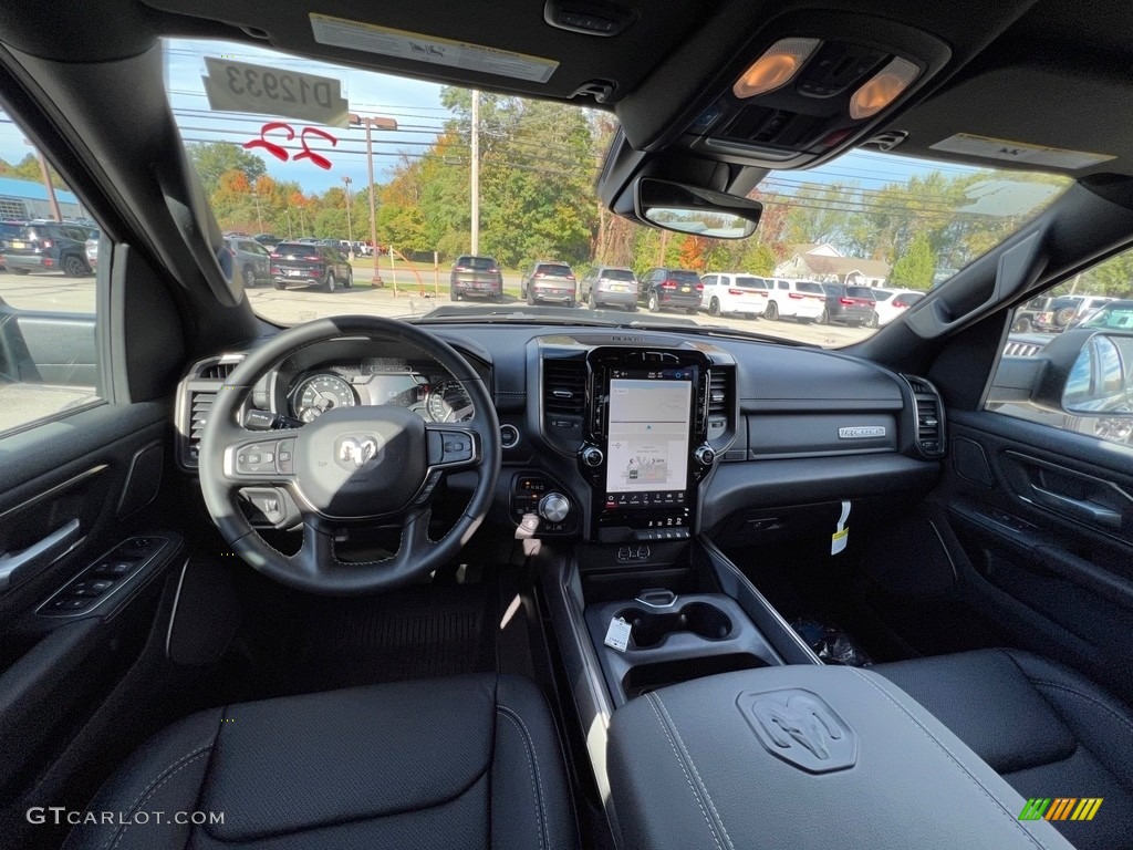 Black Interior 2022 Ram 1500 Rebel Crew Cab 4x4 Photo #143171275