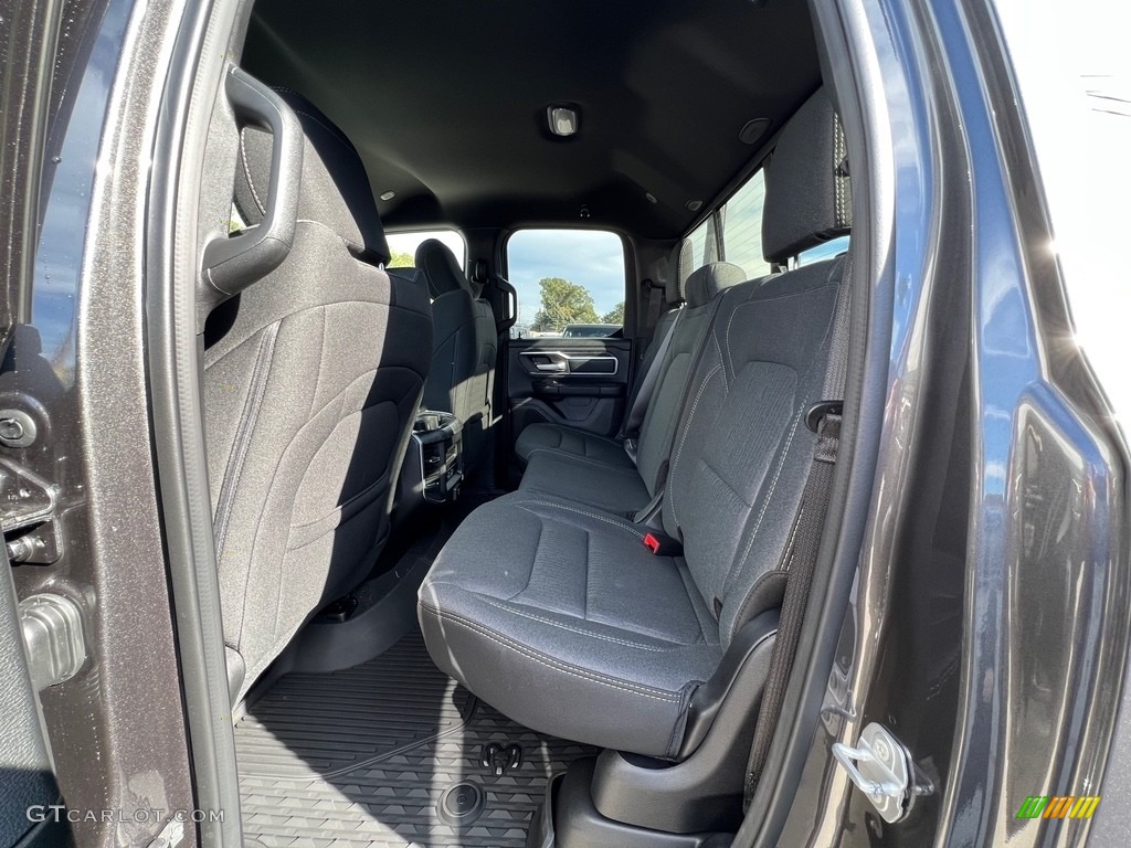 Black Interior 2022 Ram 1500 Big Horn Night Edition Quad Cab 4x4 Photo #143171533
