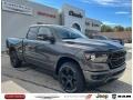 Granite Crystal Metallic - 1500 Big Horn Night Edition Quad Cab 4x4 Photo No. 1