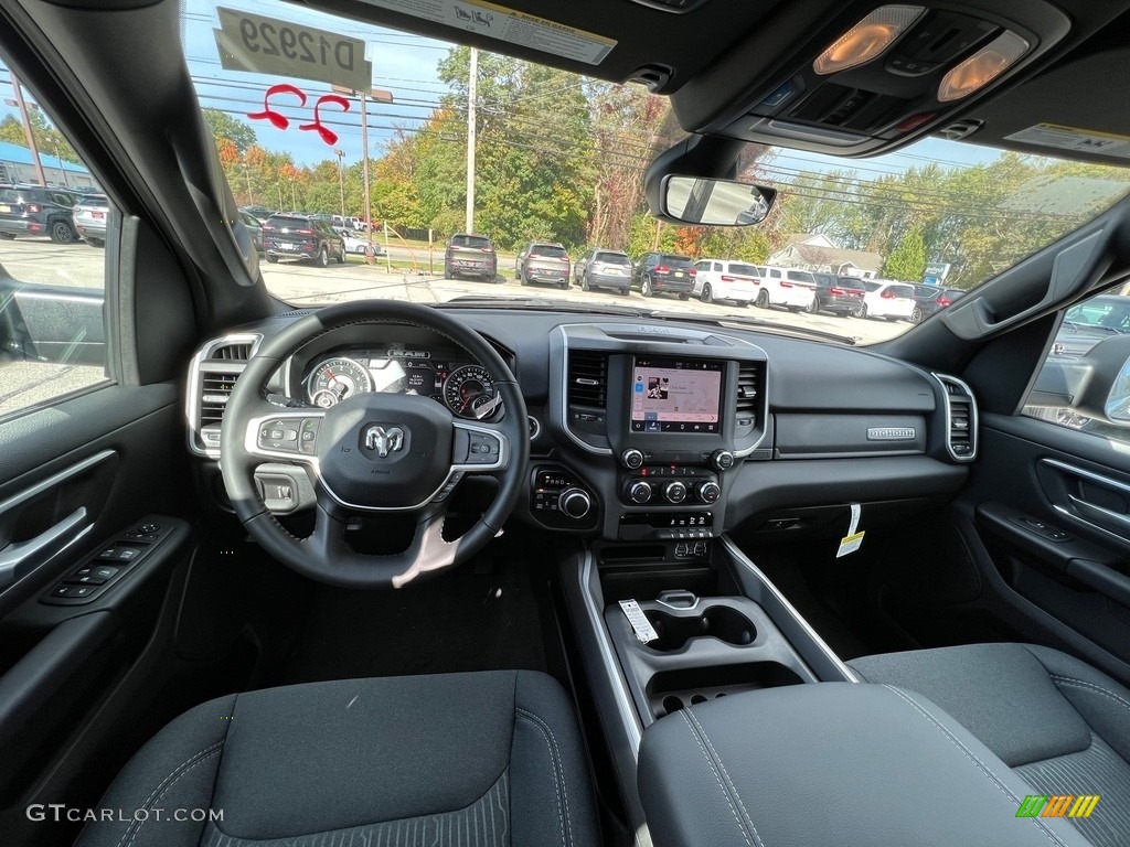 2022 Ram 1500 Big Horn Night Edition Quad Cab 4x4 Front Seat Photo #143171836