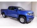 2020 Kinetic Blue Metallic Chevrolet Colorado WT Extended Cab 4x4  photo #1