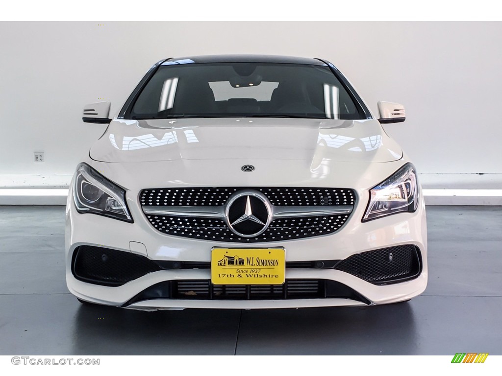 2018 CLA 250 Coupe - Cirrus White / Black photo #2