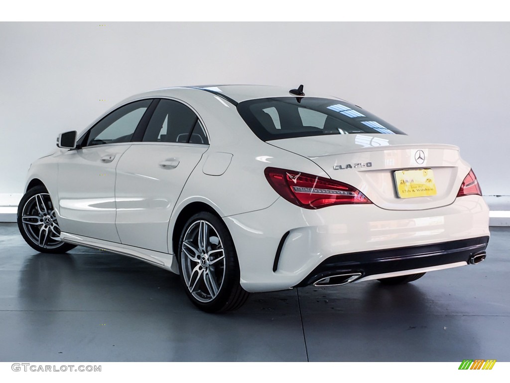 2018 CLA 250 Coupe - Cirrus White / Black photo #10
