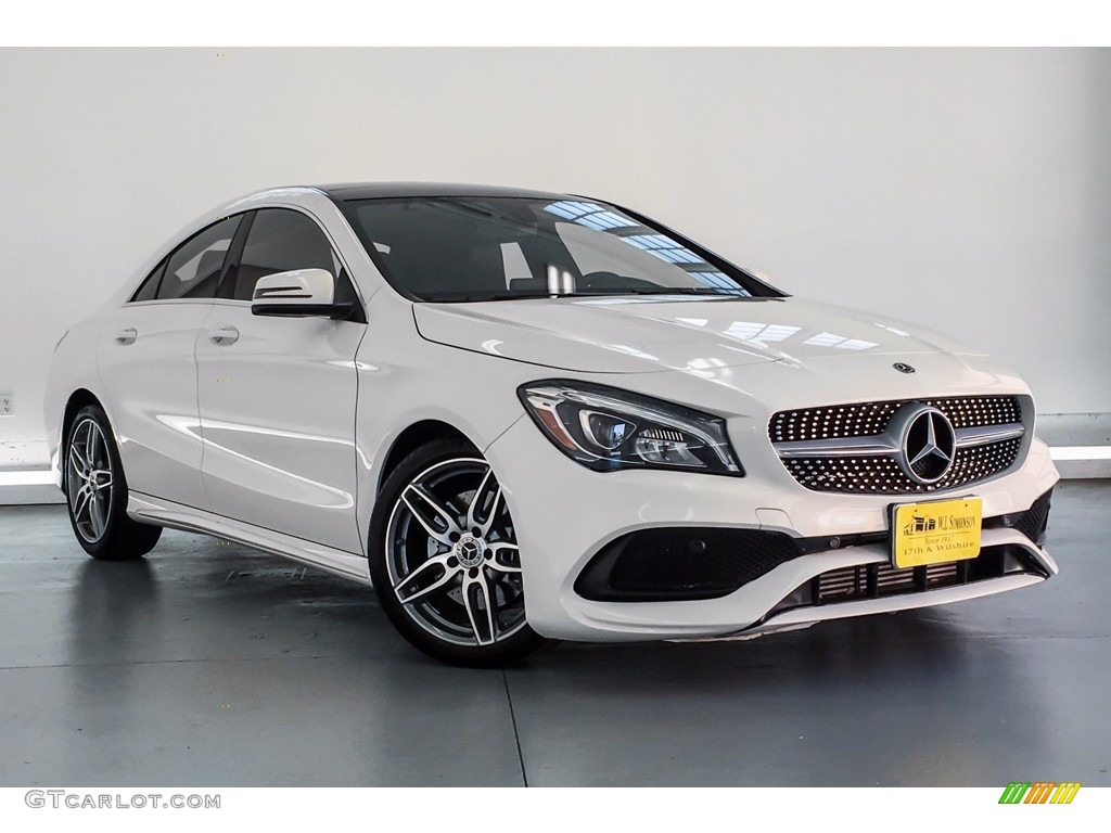 2018 CLA 250 Coupe - Cirrus White / Black photo #14