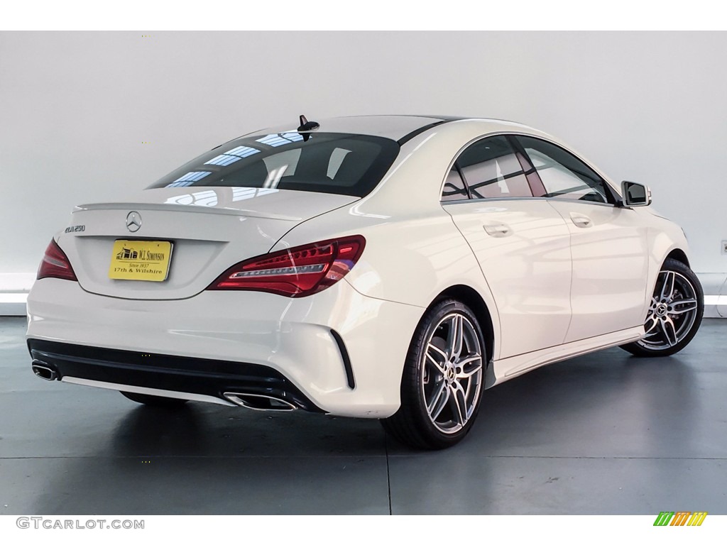 2018 CLA 250 Coupe - Cirrus White / Black photo #16