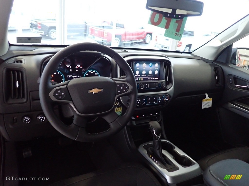 2022 Chevrolet Colorado LT Extended Cab 4x4 Jet Black Dashboard Photo #143172958