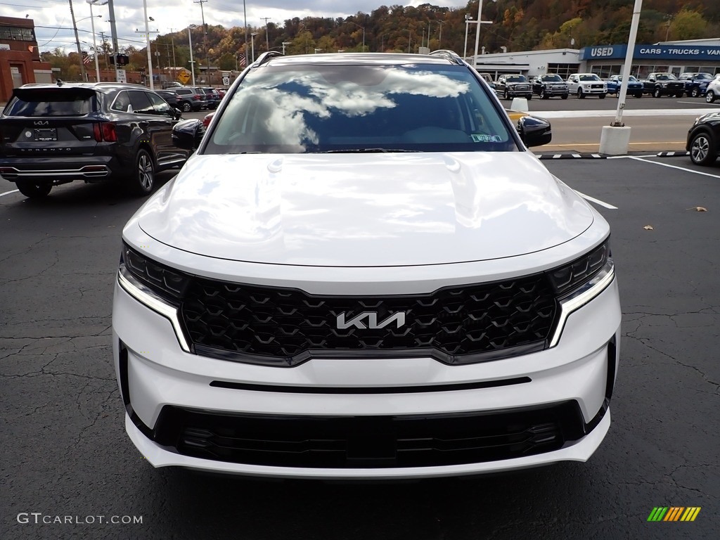 2022 Sorento SX AWD - Glacial White Pearl / Black photo #8