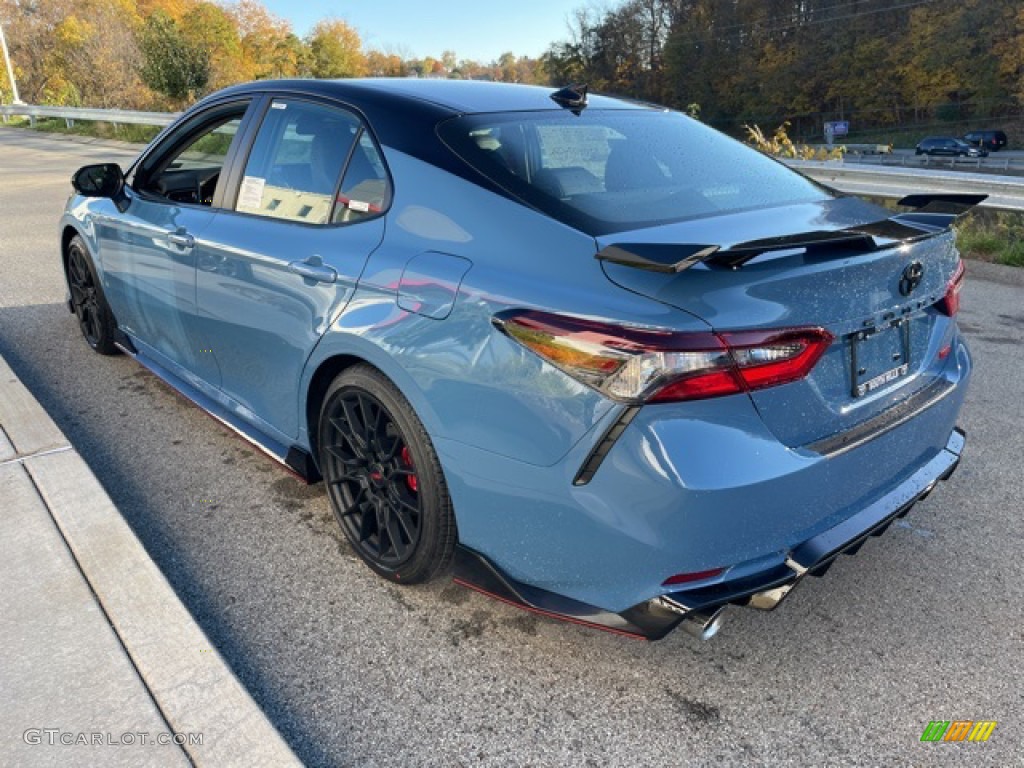 Calvary Blue 2022 Toyota Camry TRD Exterior Photo #143173417
