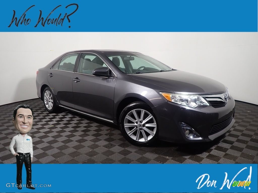 2014 Camry XLE - Magnetic Gray Metallic / Ash photo #1