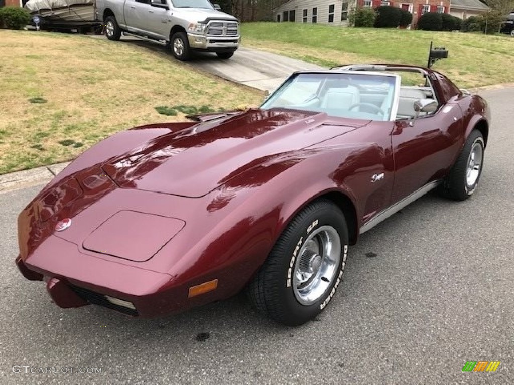Mahogany 1976 Chevrolet Corvette Stingray Coupe Exterior Photo #143173954