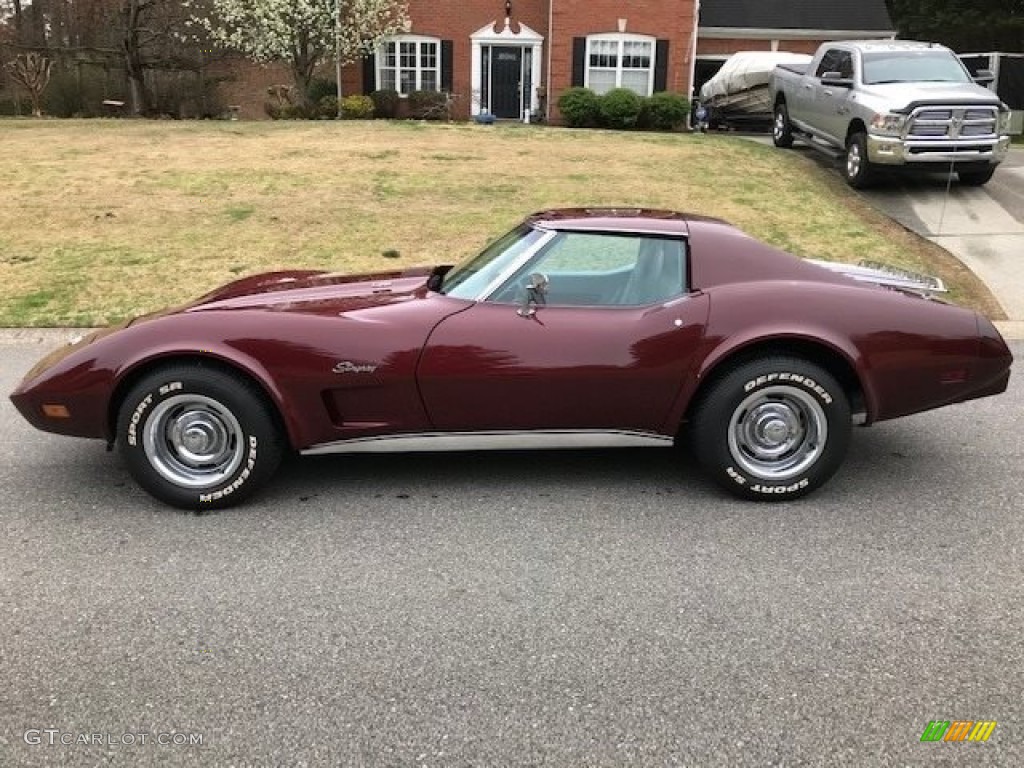Mahogany 1976 Chevrolet Corvette Stingray Coupe Exterior Photo #143173993