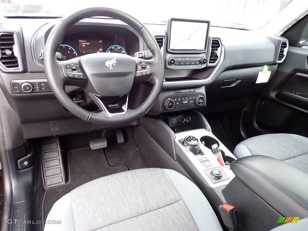 2021 Ford Bronco Sport Big Bend 4x4 Medium Dark Slate Dashboard Photo #143174026