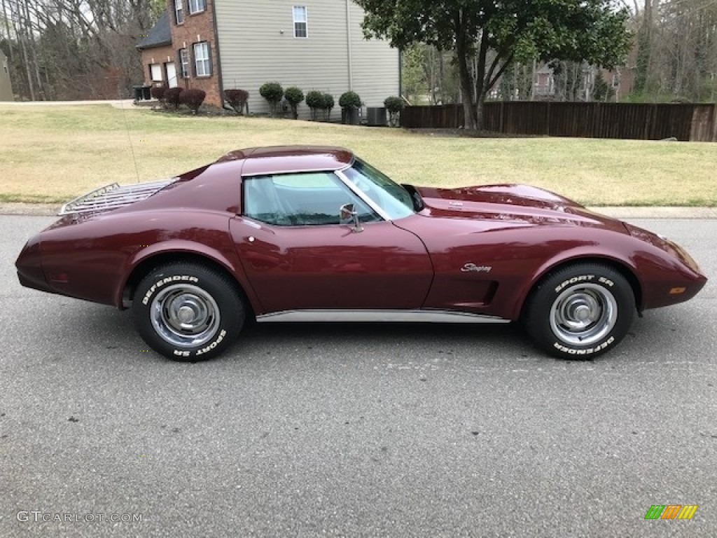 Mahogany 1976 Chevrolet Corvette Stingray Coupe Exterior Photo #143174150