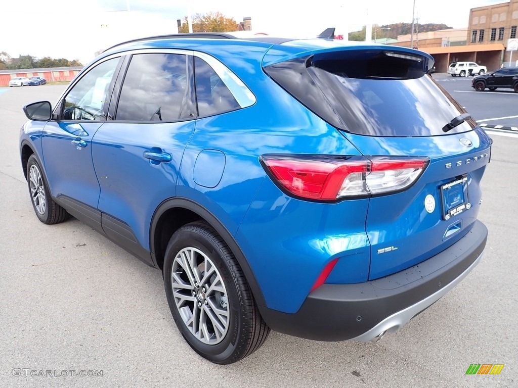 2021 Escape SEL 4WD - Velocity Blue Metallic / Ebony photo #5