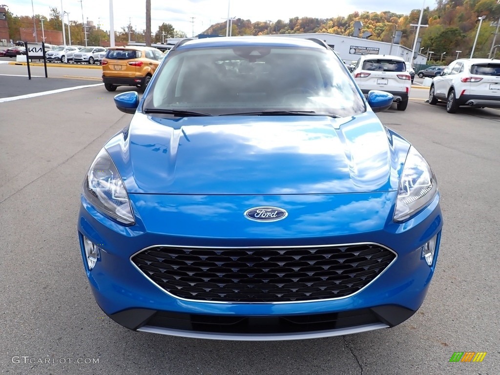 2021 Escape SEL 4WD - Velocity Blue Metallic / Ebony photo #8