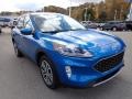 2021 Velocity Blue Metallic Ford Escape SEL 4WD  photo #9