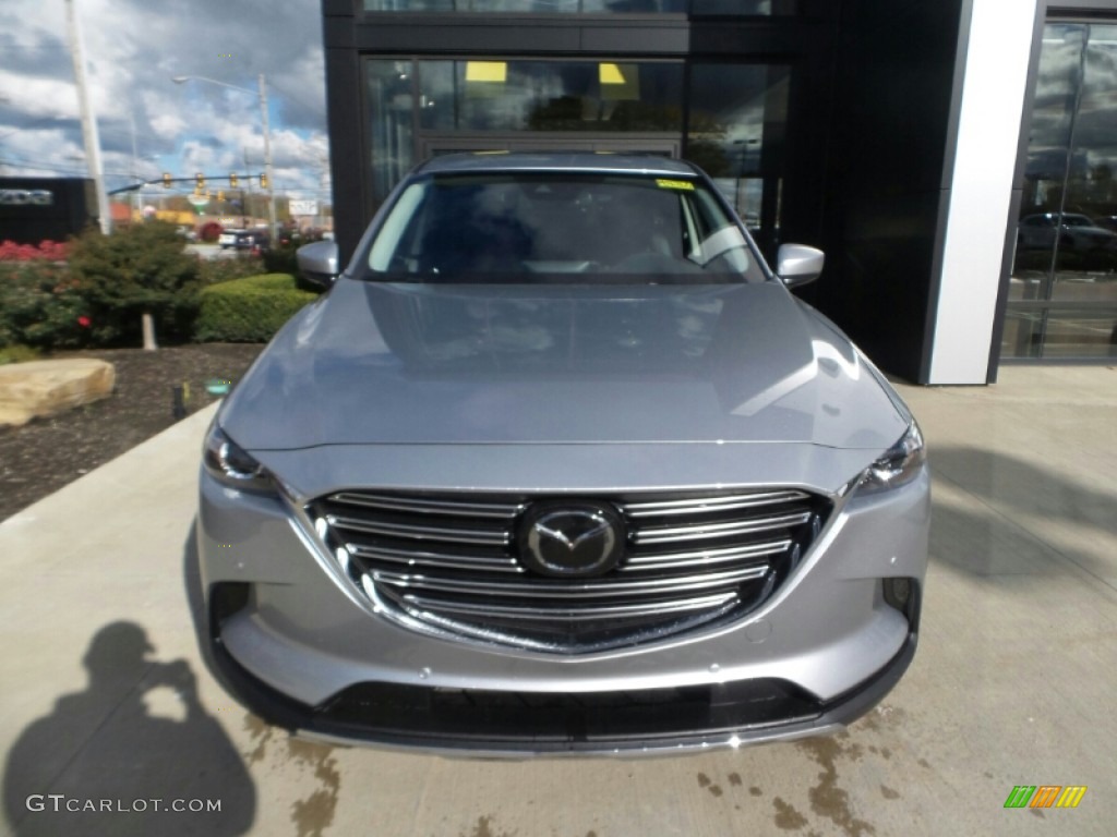 2021 CX-9 Touring AWD - Sonic Silver Metallic / Black photo #2