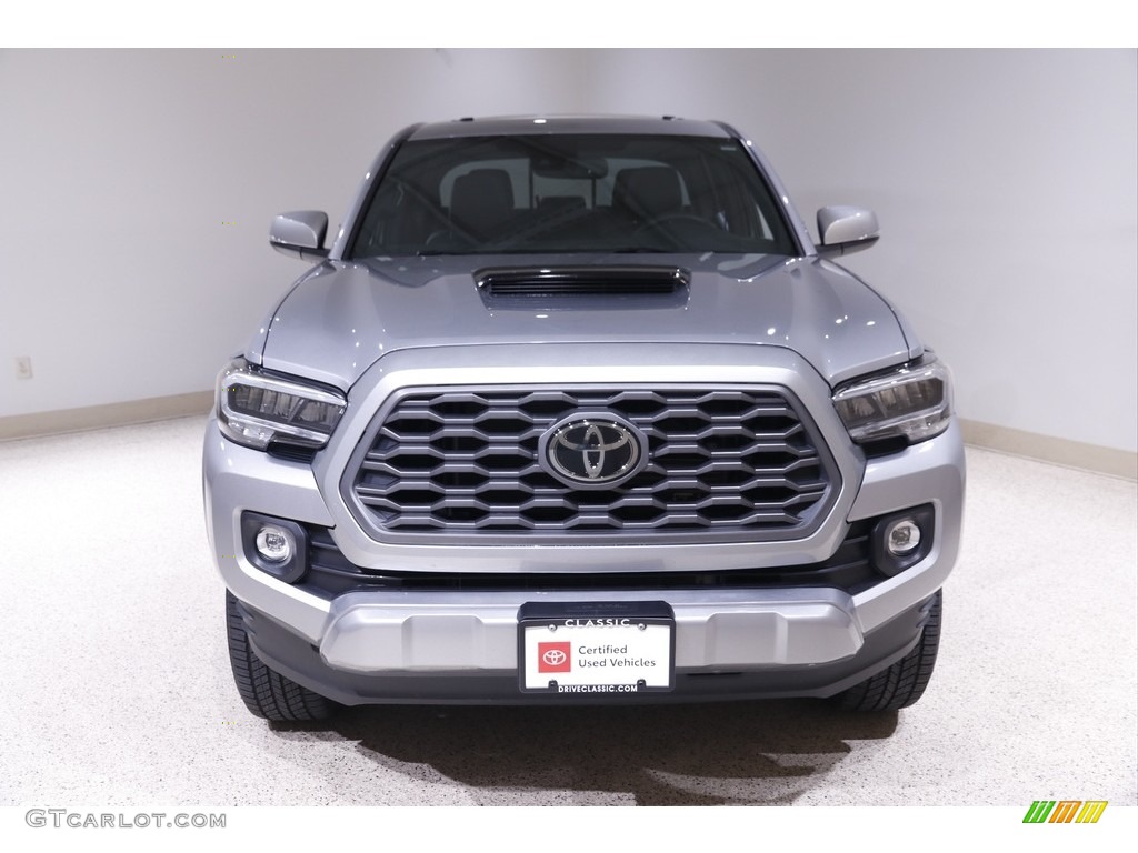 2020 Tacoma TRD Sport Double Cab 4x4 - Silver Sky Metallic / Black photo #2