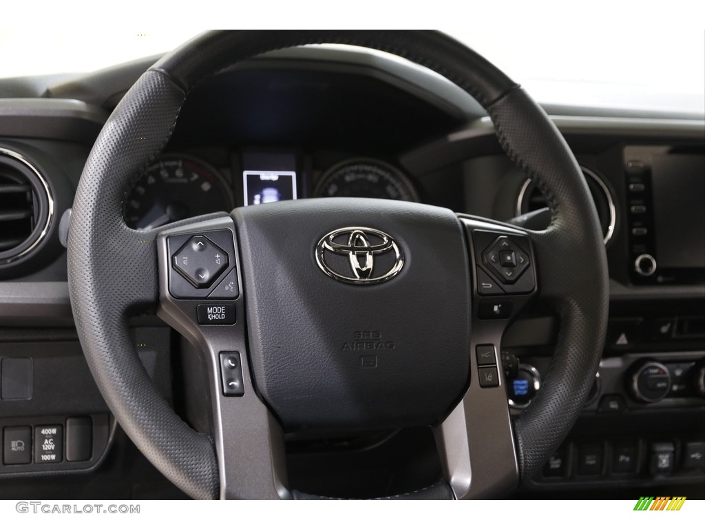 2020 Tacoma TRD Sport Double Cab 4x4 - Silver Sky Metallic / Black photo #7