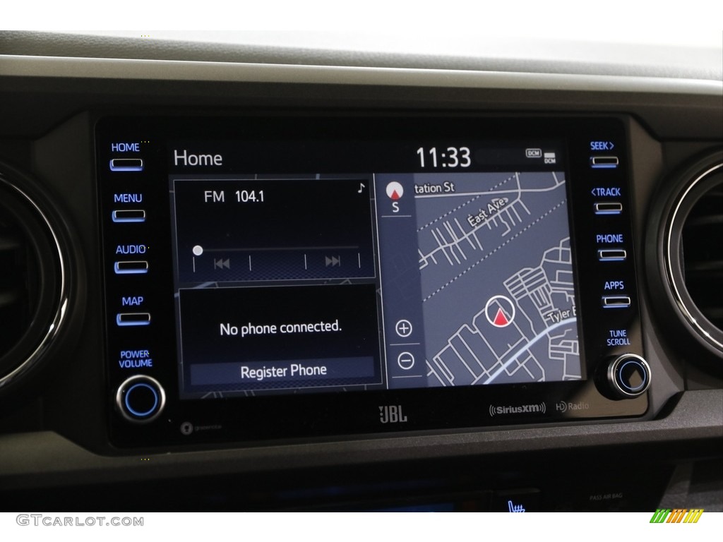 2020 Tacoma TRD Sport Double Cab 4x4 - Silver Sky Metallic / Black photo #10