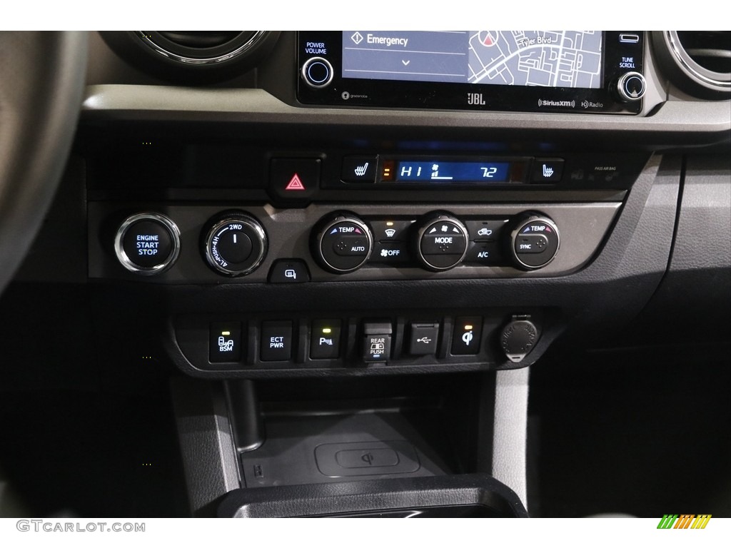 2020 Tacoma TRD Sport Double Cab 4x4 - Silver Sky Metallic / Black photo #13