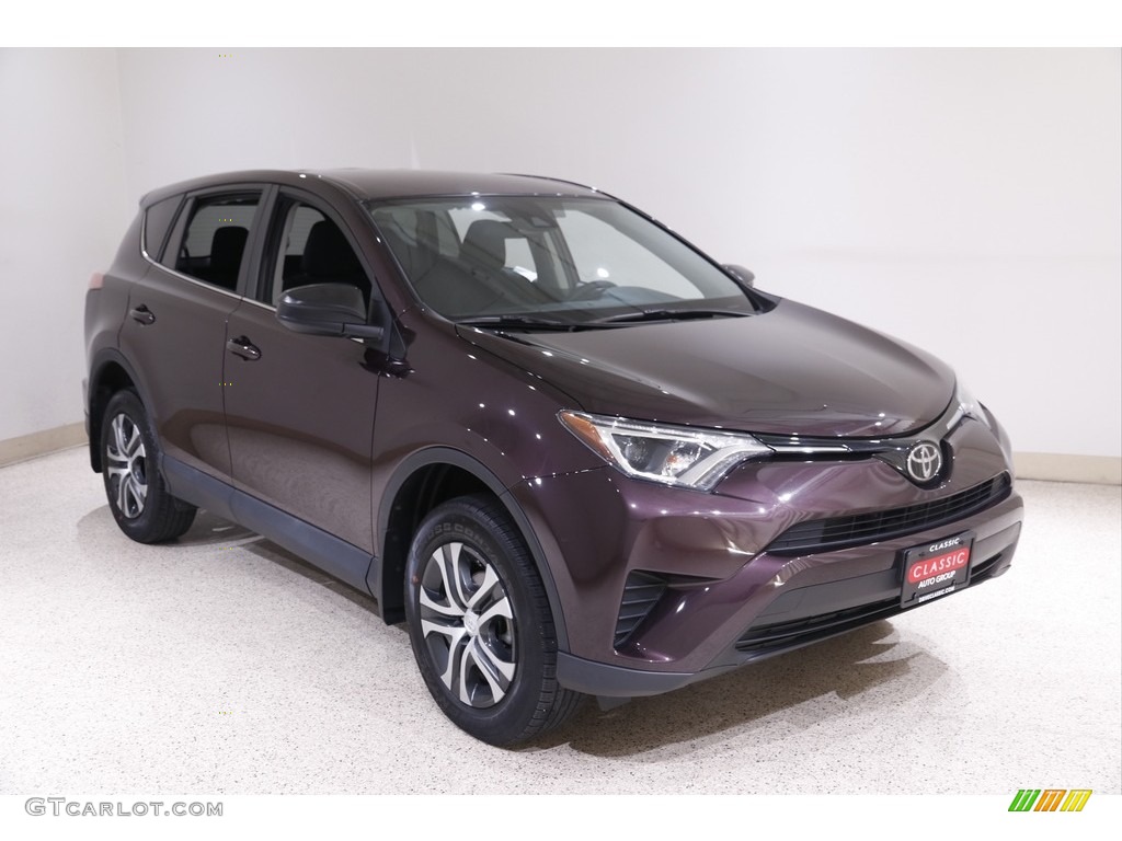 2018 RAV4 LE - Black / Black photo #1