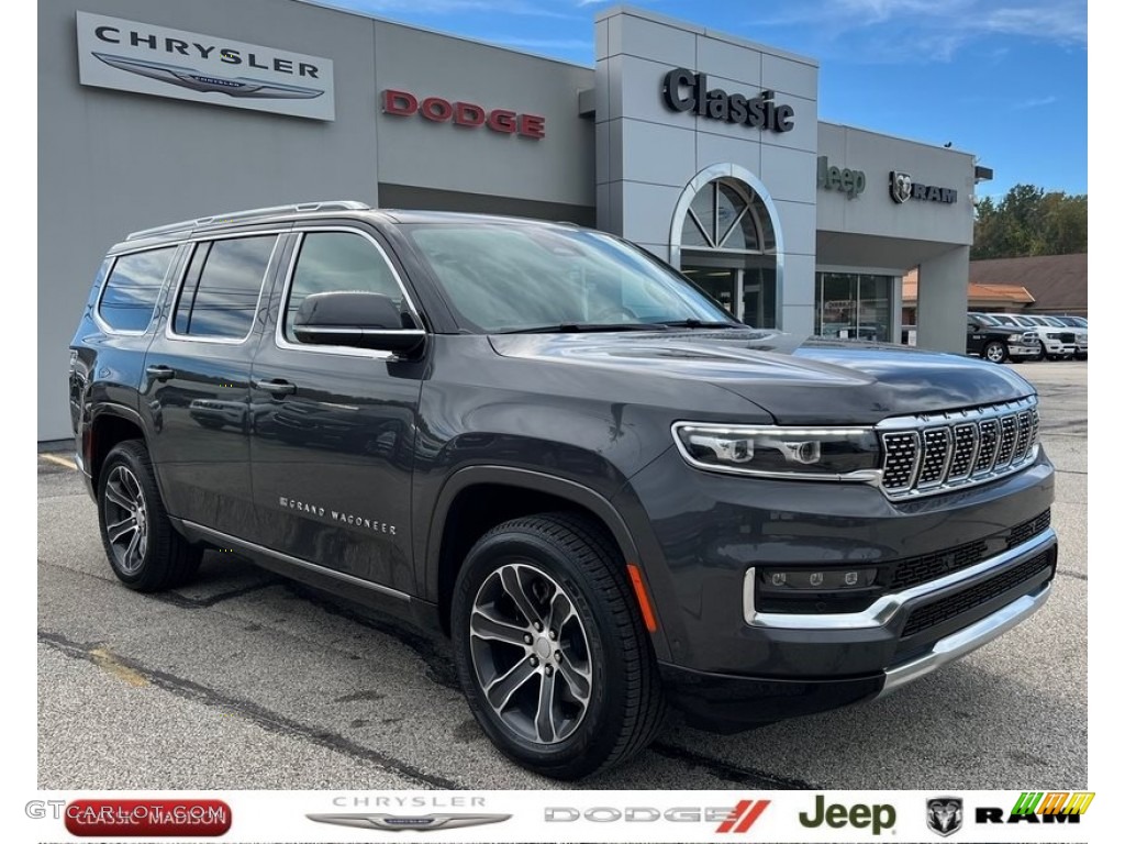 2022 Grand Wagoneer Series I 4x4 - Baltic Gray Metallic / Global Black photo #1