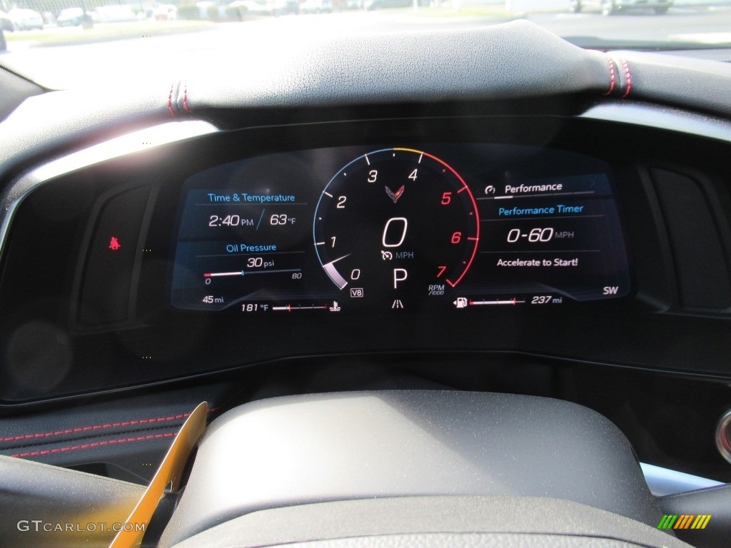 2022 Chevrolet Corvette Stingray Coupe Gauges Photo #143176541