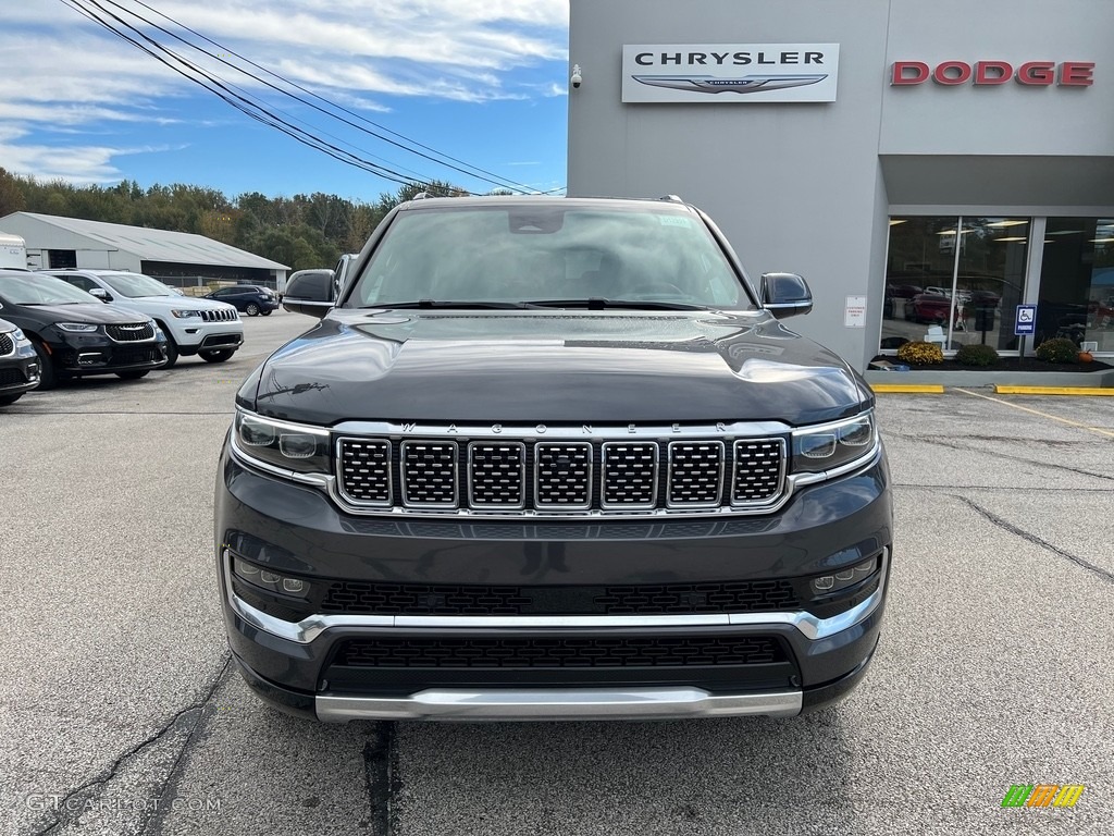 2022 Grand Wagoneer Series I 4x4 - Baltic Gray Metallic / Global Black photo #12