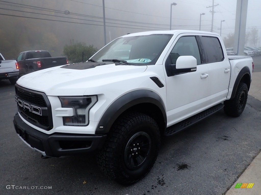 Oxford White 2018 Ford F150 SVT Raptor SuperCrew 4x4 Exterior Photo #143177566