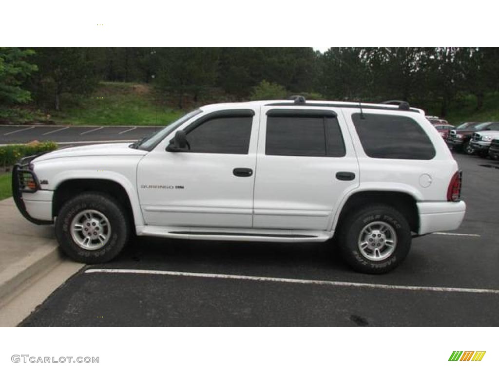 Bright White Dodge Durango