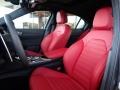  2022 Giulia Ti AWD Black/Red Interior