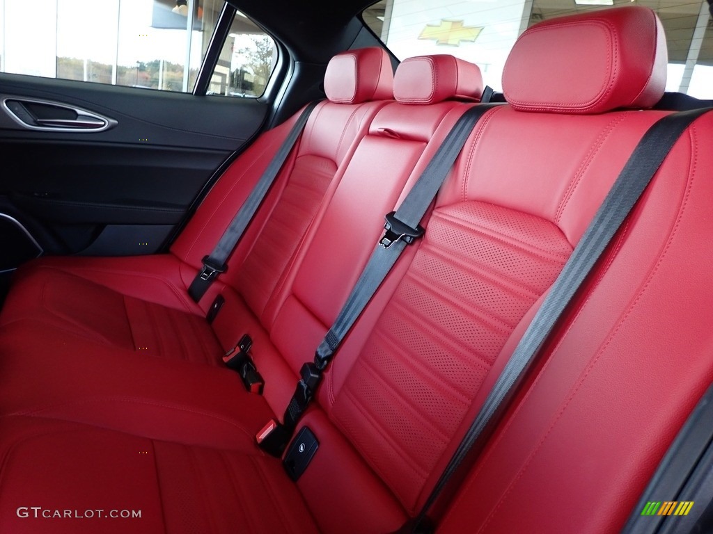 2022 Alfa Romeo Giulia Ti AWD Rear Seat Photo #143179701